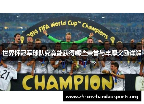 世界杯冠军球队究竟能获得哪些荣誉与丰厚奖励详解